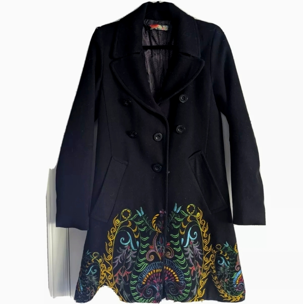 Desigual design pea coat.